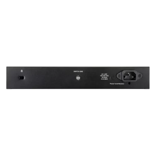 Unmanaged switch D-Link NETWORK 24 Ports SWITCH UNMANAGED 1GB DGS-1024D/I1A Color:black