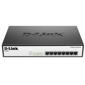 מתג D-Link 24 Port Ethernet Switch 10/100/1000 Unmanaged DGS-1024C