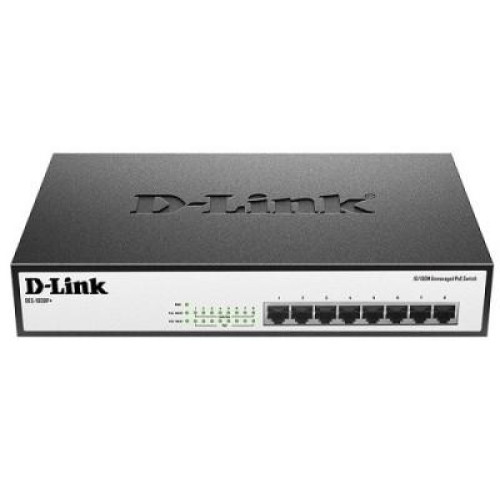 מתג D-Link D-Link 24 Port Ethernet Switch 10/100/1000 Unmanaged DGS-1024C