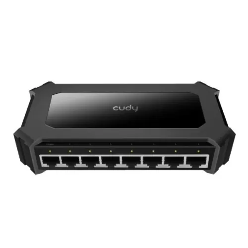 מתג לא מנוהל CUDY GS108D 8PORT Gigabit Switch GS108D-IL צבע שחור