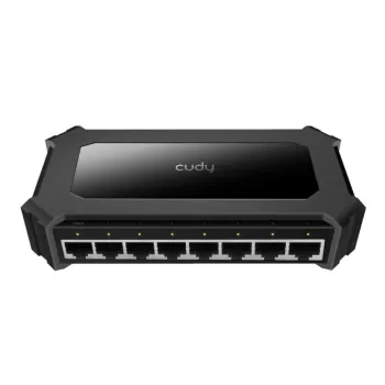 Неуправляемый Коммутатор CUDY GS108D 8PORT Gigabit Switch GS108D-IL Цвет:чёрный