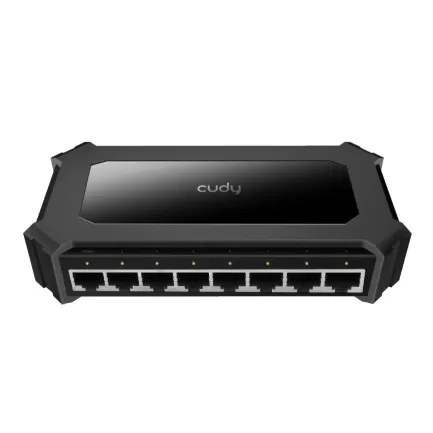 מתג לא מנוהל CUDY GS108D 8PORT Gigabit Switch GS108D-IL צבע שחור