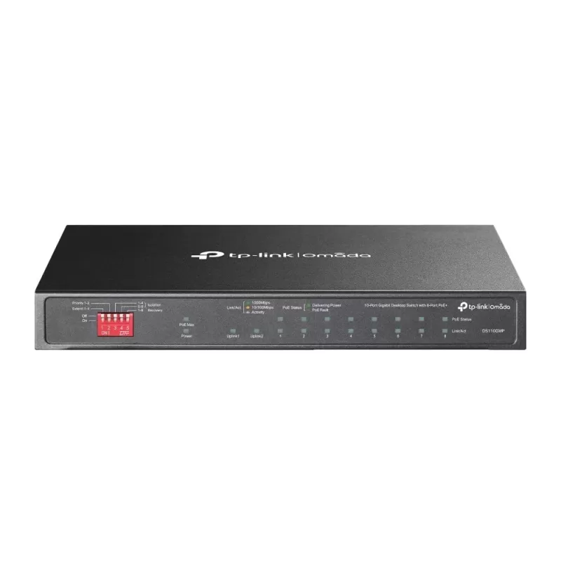 מתג Omada +DS110GMP PoE DS110GMP מתג Omada +DS110GMP PoE DS110GMP