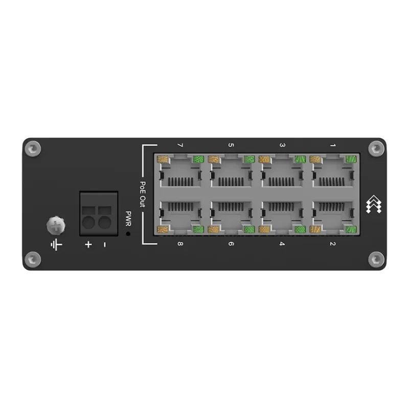 מתג PoE תעשייתי Teltonika TSW040 צבע שחור