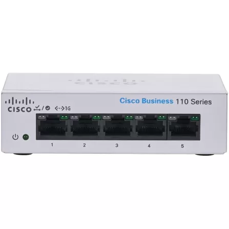 Неуправляемый Коммутатор Cisco CBS110-5T-D CBS110-5T-D-EU