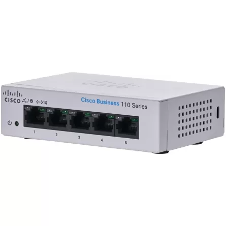 Неуправляемый Коммутатор Cisco CBS110-5T-D CBS110-5T-D-EU