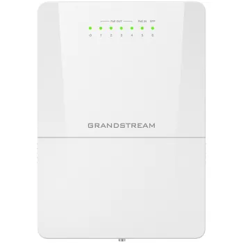 מתג PoE חיצוני מנוהל Grandstream GWN7710R צבע לבן