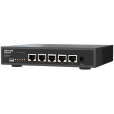 Неуправляемый Коммутатор QNAP QSW-3205-5T 5-Port 10GbE QSW-3205-5T Цвет:чёрный
