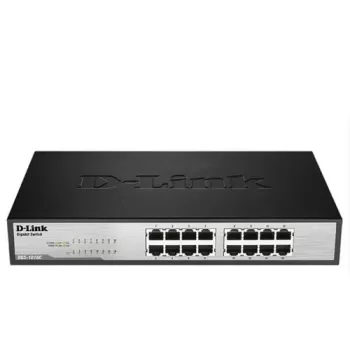 מתג שולחני לא מנוהל עם 16 פורטים D-Link DGS-1016C/B1A