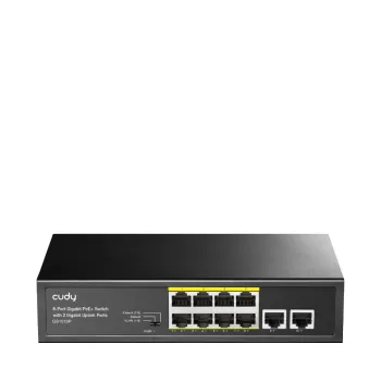 Неуправляемый Коммутатор CUDY GS1010P 8-Ports Gigabit Unmanaged POE Switch