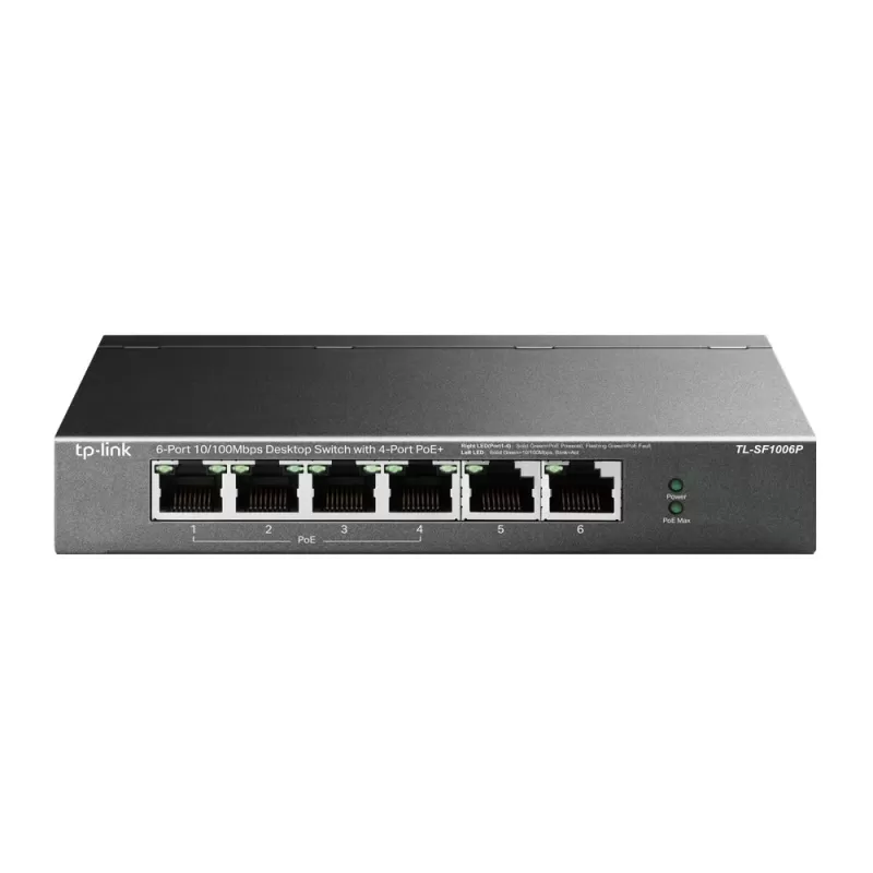Switch TP-Link TL-SF1006P 5+1 POE+ 65 SF1006P Switch TP-Link TL-SF1006P 5+1 POE+ 65 SF1006P