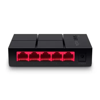 Коммутатор MERCUSYS MS105G 5-Port Desktop Switch MS105G Цвет:чёрный