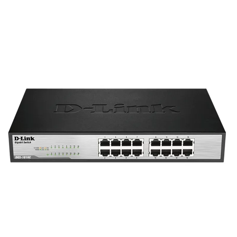 מתג D-Link DGS-1016C 16-Port Gigabit Unmanaged Switch DGS-1016C
