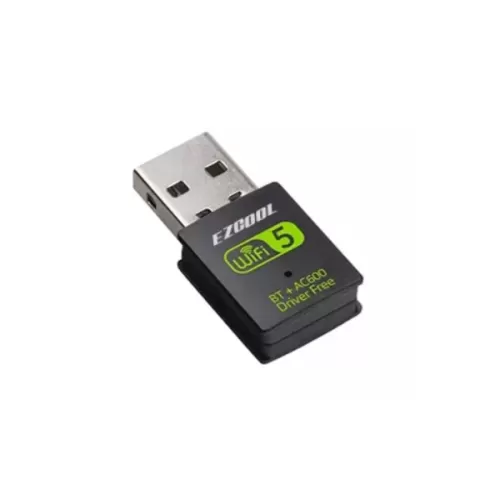 USB Network Card EZCool 600Mbps Dual Band USB WIFI Adapter -BT+ BWA-260