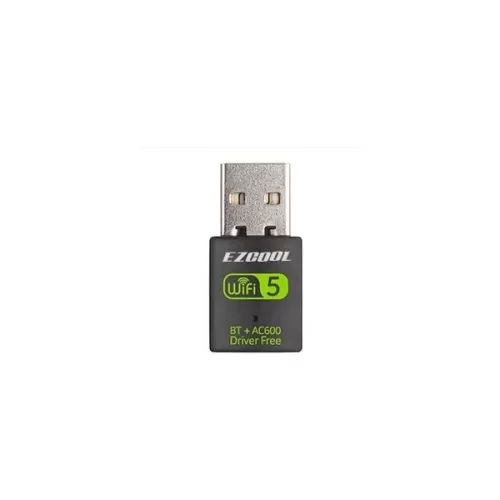 USB Network Card EZCool 600Mbps Dual Band USB WIFI Adapter -BT+ BWA-260
