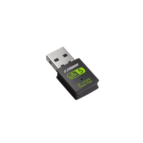 USB Network Card EZCool 600Mbps Dual Band USB WIFI Adapter -BT+ BWA-260