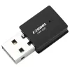 כרטיס רשת USB EZCool UWF-600 AC600 Dual Band UWF-600 צבע שחור כרטיס רשת USB EZCool UWF-600 AC600 Dual Band UWF-600 צבע שחור
