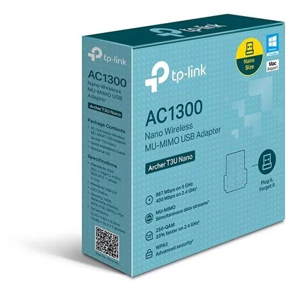 USB Network Card TP-Link Archer T3U Nano AC1300 USB Adapter T3U Nano