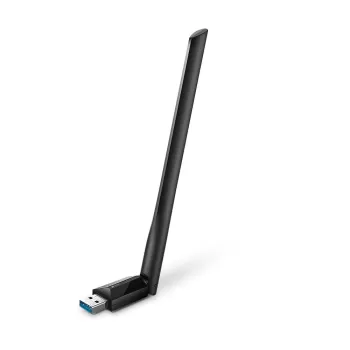 מתאם רשת אלחוטי USB מסדרת NANO עד AC1300 5 GHz TP-Link Archer T3U Plus צבע שחור