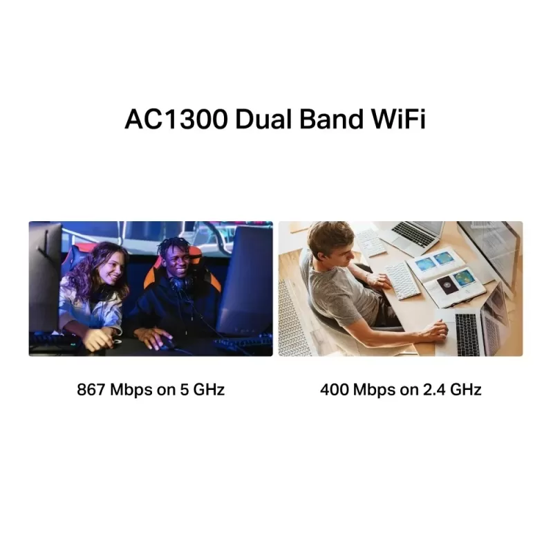 USB Network Card MERCUSYS MA30H AC1300 Wireless MA30H