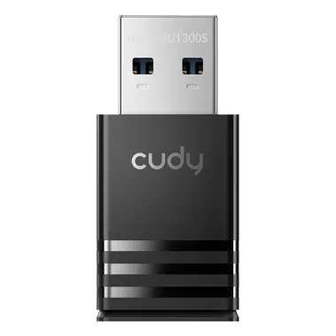 USB Network Card CUDY WU1300S Dual-Band Mini USB 3.0 Adapter WU1300S