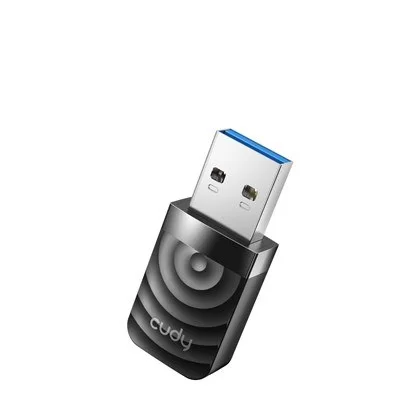 USB Network Card CUDY WU1300S Dual-Band Mini USB 3.0 Adapter WU1300S