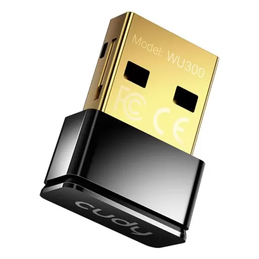 USB Network Card CUDY WU300 AX300 Wi-Fi 6 Nano USB Adapter WU300