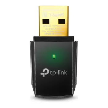 כרטיס רשת USB TP-Link Archer T2U AC600 USB Adapter Archer T2U צבע שחור