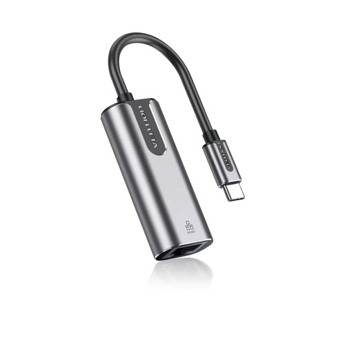 כרטיס רשת USB Vention USB-C to LAN Gigabit 0.15M Adapter CFNHB