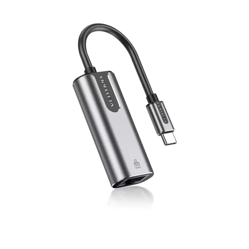USB Network Card Vention USB-C to LAN Gigabit 0.15M Adapter CFNHB USB Network Card Vention USB-C to LAN Gigabit 0.15M Adapter CFNHB