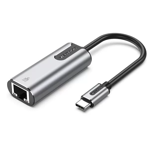 USB Network Card Vention USB-C to LAN Gigabit 0.15M Adapter CFNHB USB Network Card Vention USB-C to LAN Gigabit 0.15M Adapter CFNHB