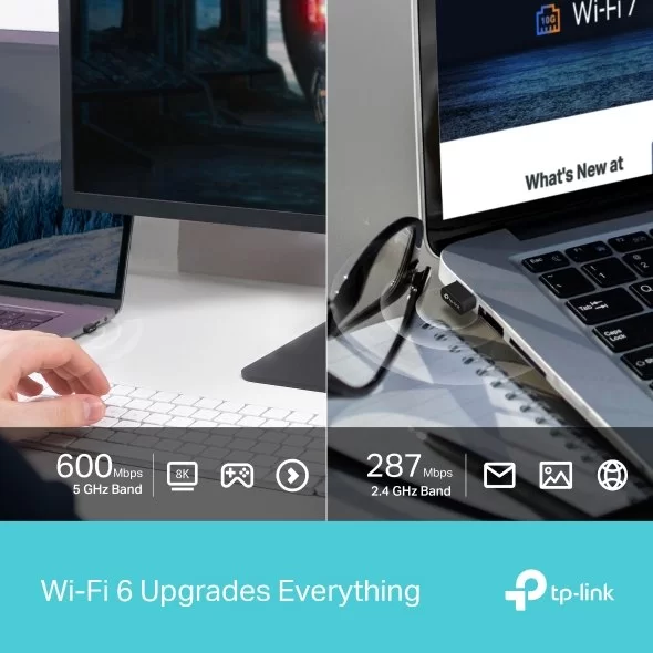 כרטיס רשת USB TP-Link Archer TX10UB Nano AX900 USB Adapter TX10UB Nano