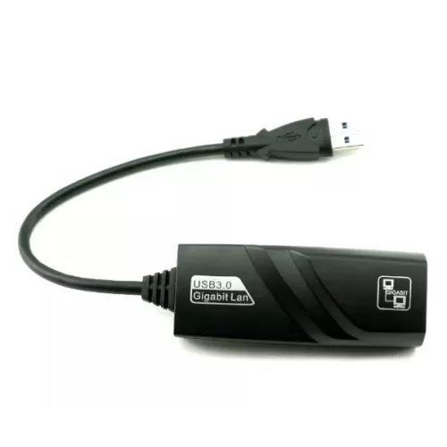 Adapter Gold Touch USB3.0 Gigabit Lan Adapter SU-USB3-LAN-GIGA Color:black