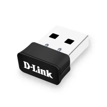 מתאם רשת אלחוטי USB מסדרת NANO עד AC600 D-Link DWA-171/IL/D1A צבע שחור