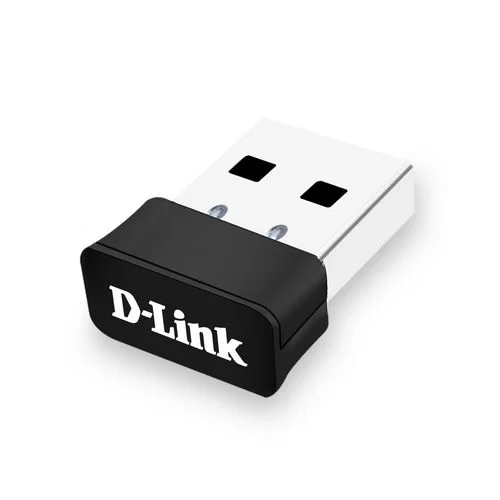 AC600 Wireless MU-MIMO Dual Band USB Adapter D-Link DWA-171/IL/D1A Color:black