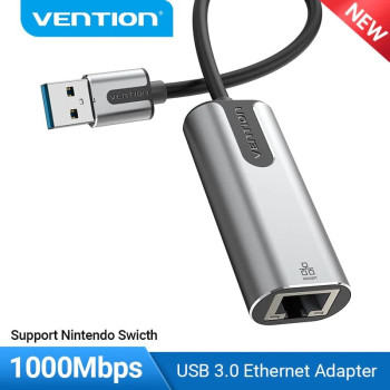 Сетевая Карта USB Vention USB-A to LAN Gigabit (AX88179) 0.15m Adapter CEWHB