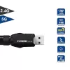 כרטיס רשת USB EZCool USB WiFi Adapter with Antenna UWF-900