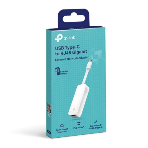 כרטיס רשת TP-Link USB Type-C to RJ45 Gigabit Ethernet UE300C