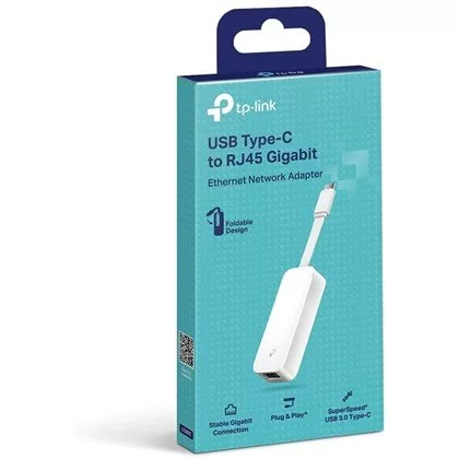 כרטיס רשת TP-Link USB Type-C to RJ45 Gigabit Ethernet UE300C