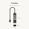 Сетевая Карта Unitek HUB 3 Port USB3.0 + Gigabit LAN Y-3045C Сетевая Карта Unitek HUB 3 Port USB3.0 + Gigabit LAN Y-3045C
