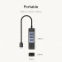 Сетевая Карта Unitek HUB 3 Port USB3.0 + Gigabit LAN Y-3045C Сетевая Карта Unitek HUB 3 Port USB3.0 + Gigabit LAN Y-3045C