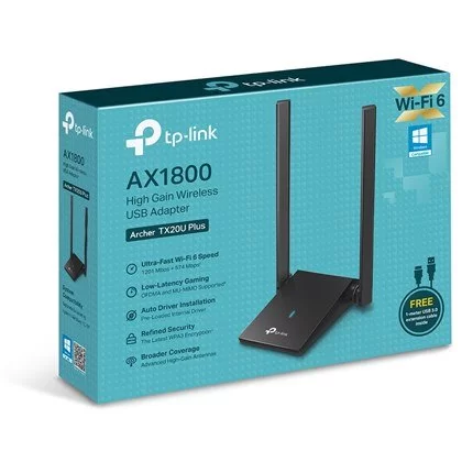 USB Network Card TP-Link Archer TX20U Nano AX1800 USB Adapter TX20U