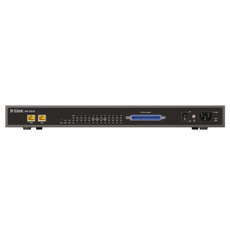 VOIP Gateway with 24 FXS ports, WAN port, LAN port D-Link DVG-2024S