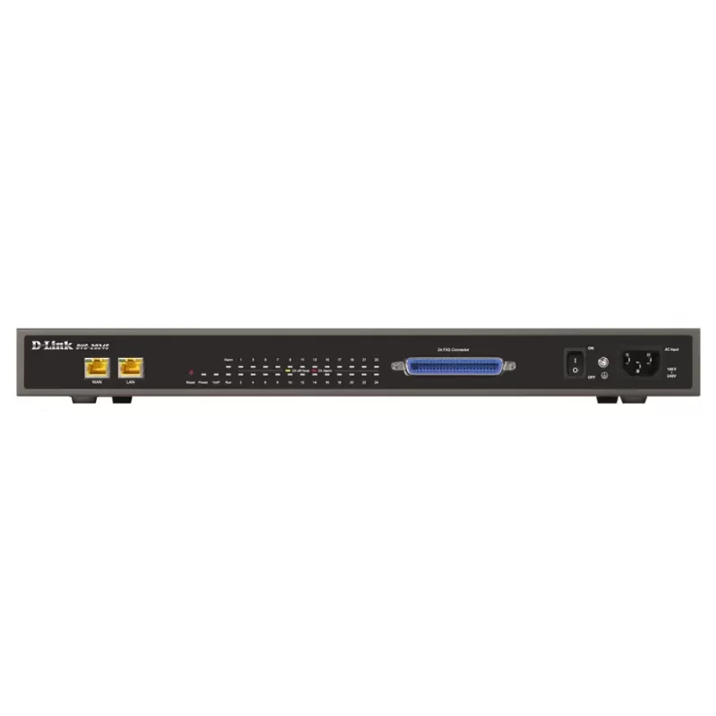 VOIP Gateway with 24 FXS ports, WAN port, LAN port D-Link DVG-2024S