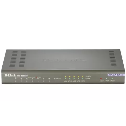 VOIP Station Gateway 8 Port (8X FXP + 4X Gigabit Lan) D-Link DVG-5008SG