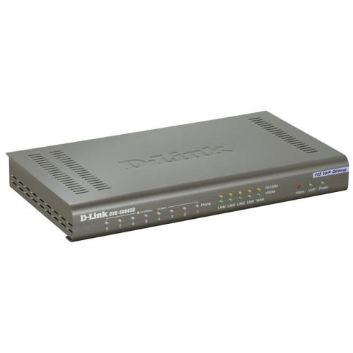 VOIP Station Gateway 8 Port (8X FXP + 4X Gigabit Lan) D-Link DVG-5008SG, צור קשר לבדיקת מלאי