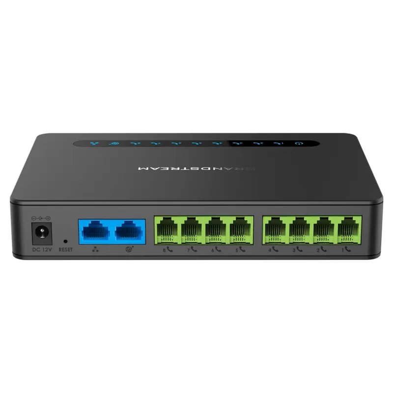 Адаптер VoIP Grandstream HT818 Цвет:чёрный Адаптер VoIP Grandstream HT818 Цвет:чёрный