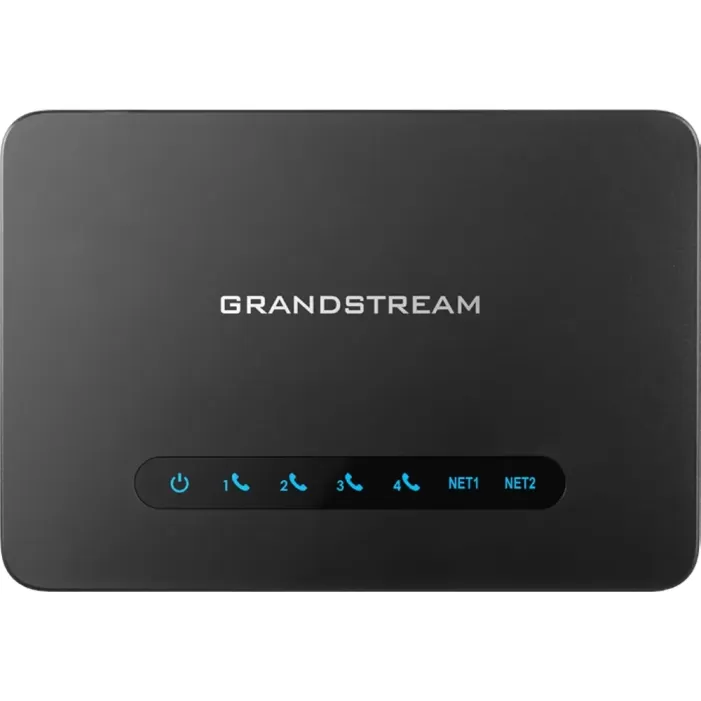 מתאם VoIP Grandstream HT814 V2 HT814V2 צבע שחור