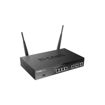 ראוטר VPN D-Link DSR-500AC Dual WAN 4-Port Gigabit Wireless AC VPN Router DSR-500AC