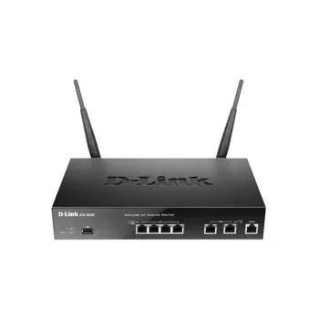 ראוטר VPN D-Link DSR-500AC Dual WAN 4-Port Gigabit Wireless AC VPN Router DSR-500AC